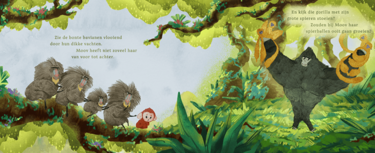 Slapen is voor Apen 11 | Book Illustration
